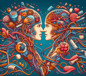 Being in love is biochemically the same as having a severe obsessive-compulsive disorder.