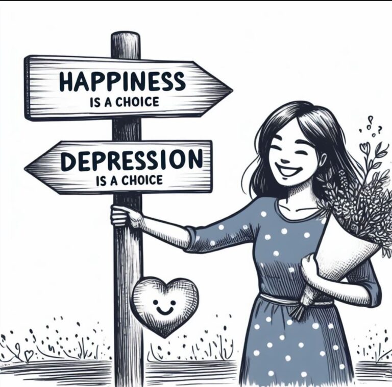 Happiness is a choice. 
