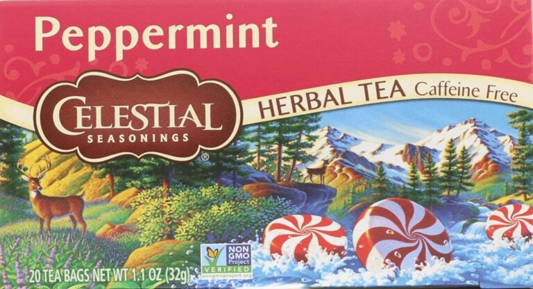 Peppermint tea