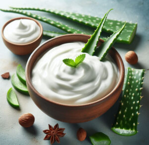 Aloe Vera and Milk Cream Face Mask