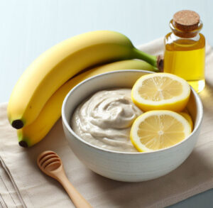 Banana and Lemon Face Mask