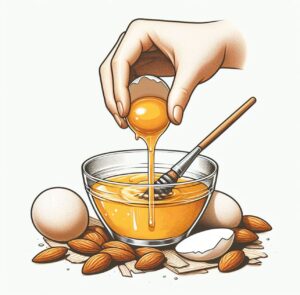 Egg and Almond Oil Face Mask