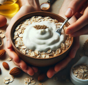 Oatmeal and Yogurt Face Mask