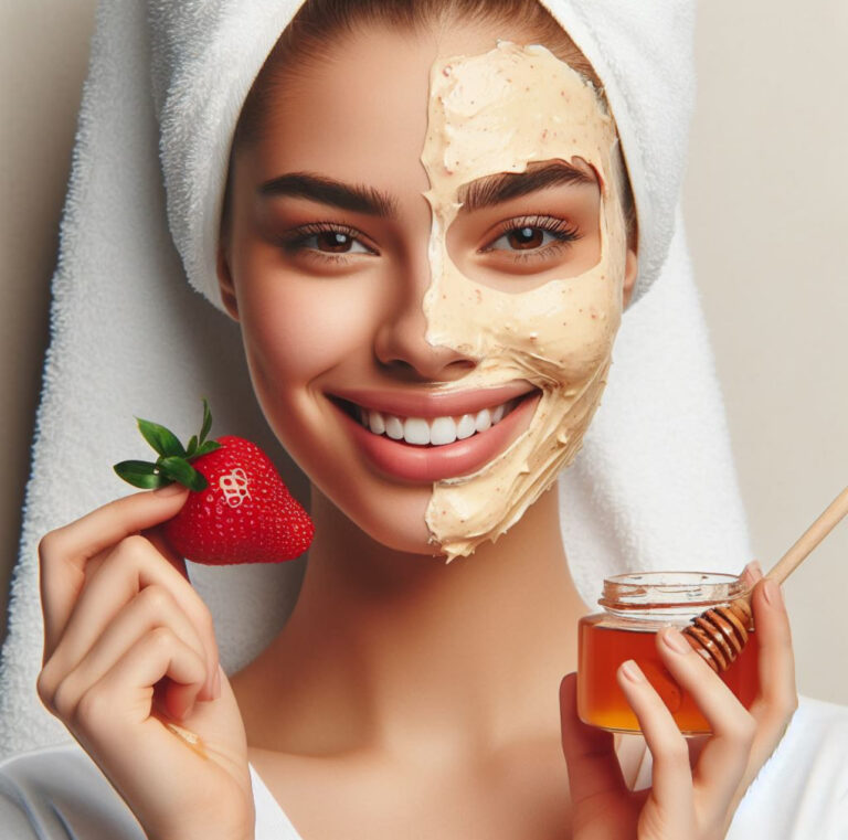 Strawberry and Honey Face Mask