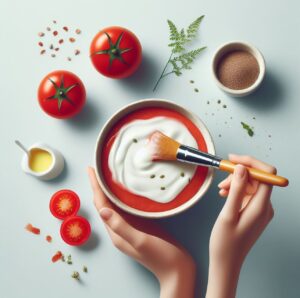 Tomato and Buttermilk Face Mask