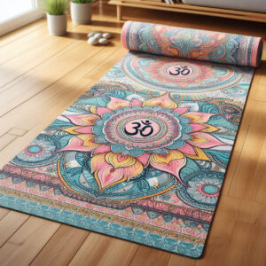 A yoga mat