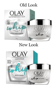 OLAY WHITE RADIANCE WHIP ADVANCED MOISTURISER 50g