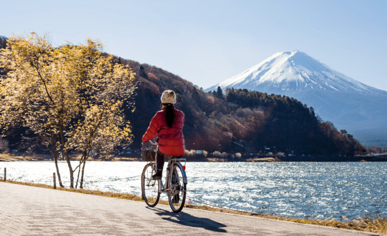 cycling in Japan