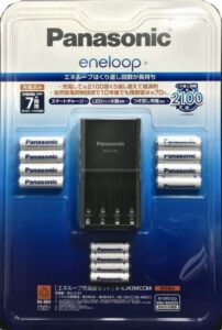 PANASONIC ENELOOP charger set 8 AA + 4 AAA