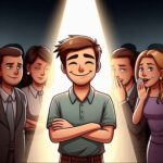 A visually compelling take on how jealousy can lurk in the shadows of even the closest relationships. Perfect for understanding social tension.