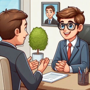 Finance candidate highlighting unique value in an interview.