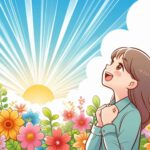 Practicing gratitude through daily prayer with a heart full of thanks.