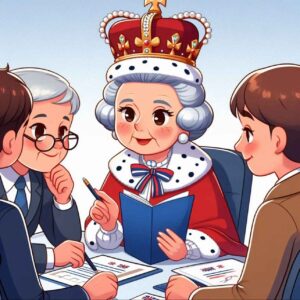 Queen Elizabeth I demonstrating humility and collaboration as one of the leadership lessons we need to learn.